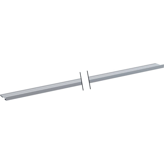 Geberit Kollektorprofil für CleanWall Wandablauf für Dusche, 115 cm (Edelstahl gebürstet)