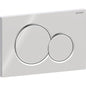 Geberit Sigma01 Betätigungsplatte, rund, 2-Mengen-Spülung (chrom glänzend)
