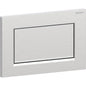 Geberit Sigma10 Betätigungsplatte, eckig, Spül-Stopp-Spülung, verschraubbar (chrom gebürstet/chrom glänzend)