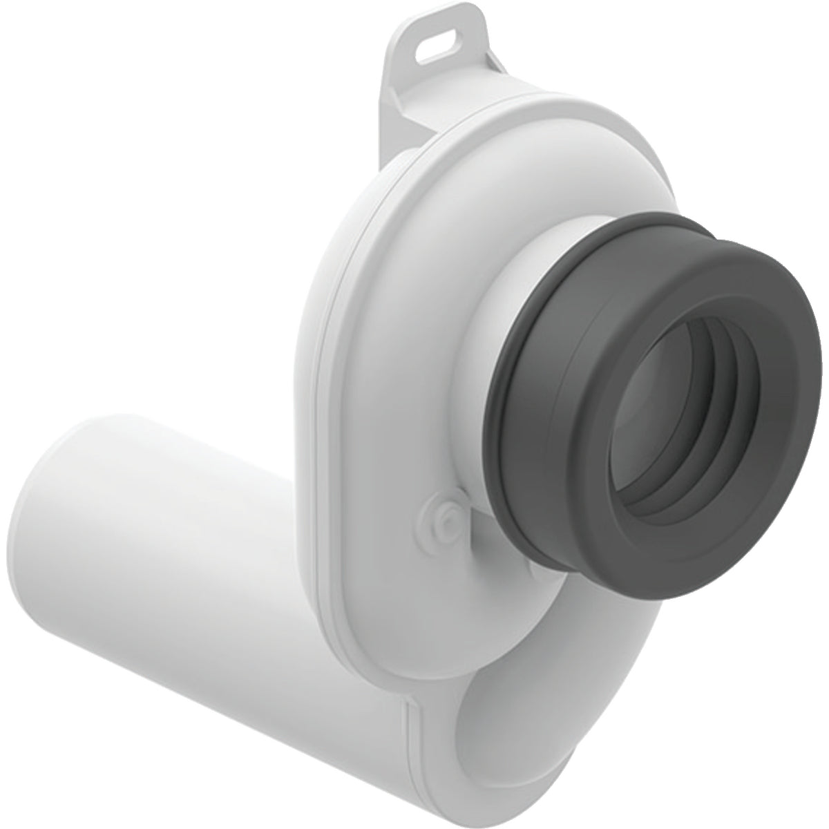 Geberit Urinalgeruchsverschluss d50, Abgang horizontal (weiß-alpin)