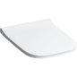 Geberit Smyle WC-Sitz, eckig, schmales Design, Sandwichform, mit Absenkautomatik und QuickRelease (weiß)