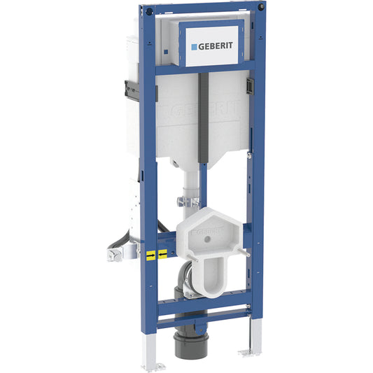 Geberit Duofix Element für Wand-WC, 112 cm, mit Sigma UP-Spülkasten 12 cm, barrierefrei, WC höhenverstellbar