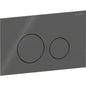 Geberit Sigma40 Betätigungsplatte, rund, 2-Mengen-Spülung, Glas (lava)