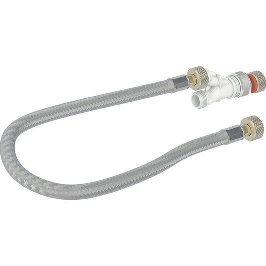 Geberit Panzerschlauch mit Y-Stück für hydraulischen Servoheber, Sigma UP-Spülkasten 12 cm