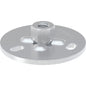 Geberit Grundplatte rund, Dreiloch, mit Gewindemuffe M10 (verzinkt)