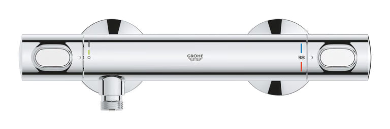 Grohe Precision Flow Thermostat-Brausebatterie (chrom)