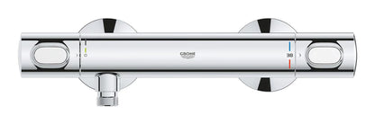 Grohe Precision Flow Thermostat-Brausebatterie (chrom)