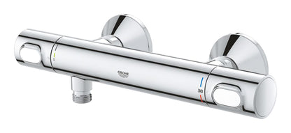Grohe Precision Flow Thermostat-Brausebatterie (chrom)