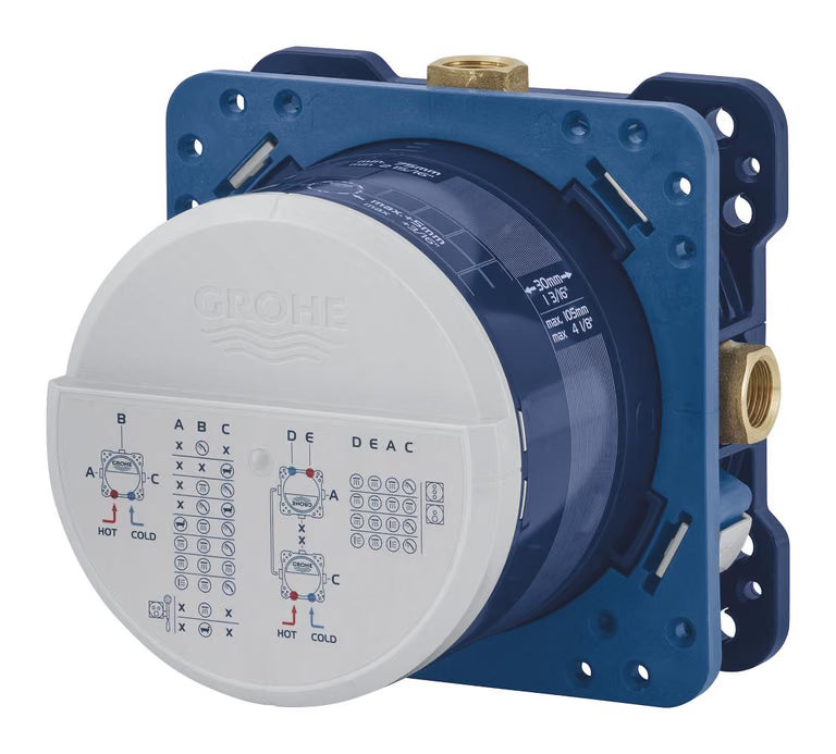 GROHE Universal Unterputz-Einbaukörper Rapido SmartBox 35604 DN 15 3 Abgänge