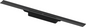 TECEdrainprofile Duschprofil mit schwarzer Oberfläche, 800 mm (schwarz gebürstet)