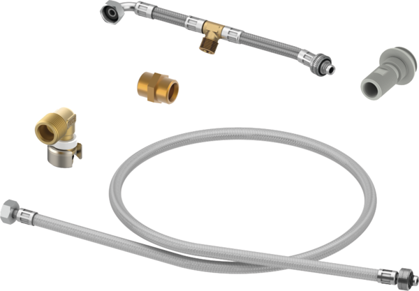 TECE Feinbauset für Dusch-WC Modul 1120 mm