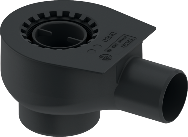 TECEdrainline Ablauf „Norm“ DN 50, Auslauf seitlich, 0,8 l/s